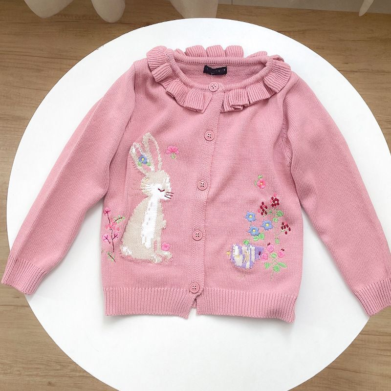 Baby Clothing Jumpers - سترة أطفال لربيع وخريف 2025 مطرزة