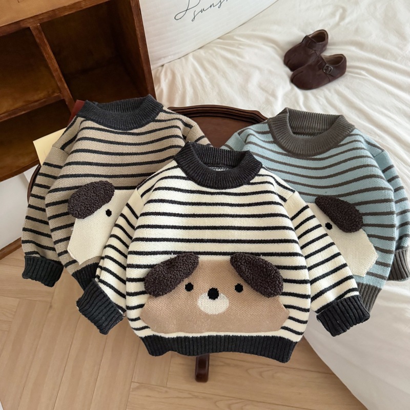 Baby Clothing Jumpers - جميل الكرتون الكلب نمط الأطفال الخريف