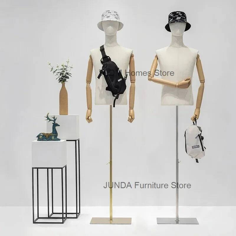 Baby Clothing Display Stand - النسخة الكورية الذكور نصف طول العارضات
