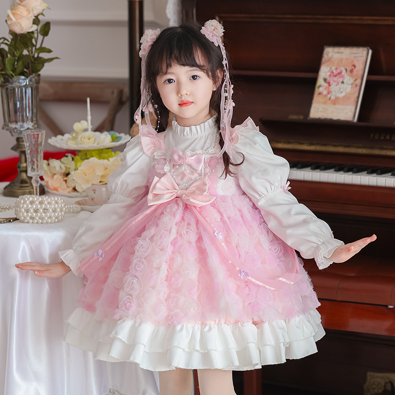 Baby Clothing High Quality - ملابس أطفال ربيعية للبنات، فستان أميرة
