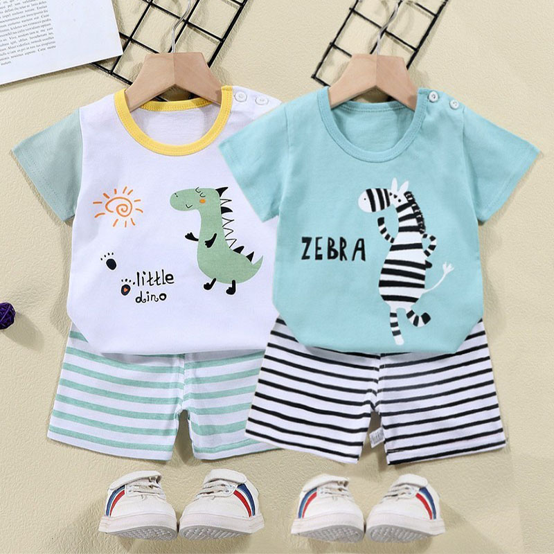 Baby Clothing Patterns - القطن تيز + السراويل 2 قطعة