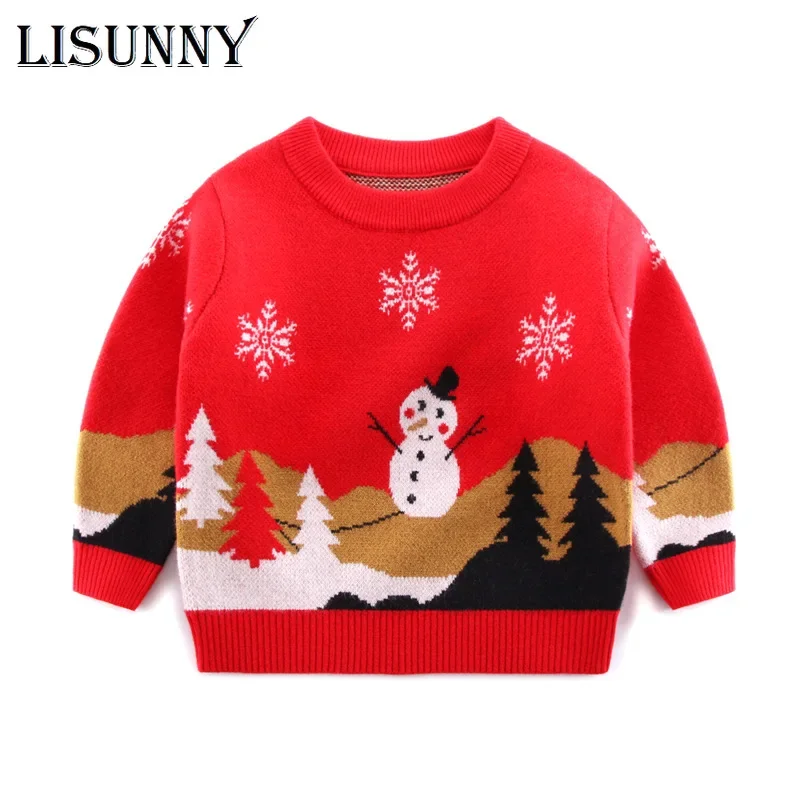 Baby Clothing Jumpers - 2025 الخريف الشتاء طفل عيد الميلاد