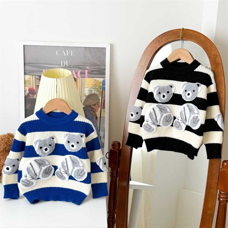 Baby Clothing Jumpers - الأطفال البلوزات الدافئة الفتيان الفتيات الشتاء