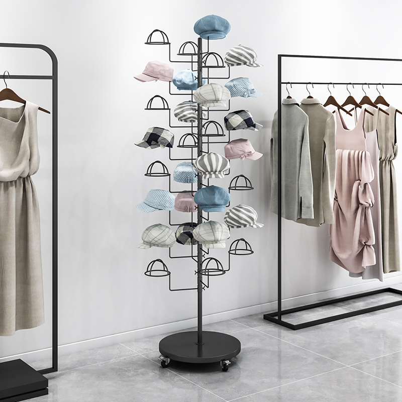 Baby Clothing Display Stand - حامل عرض القبعة من الأرض إلى