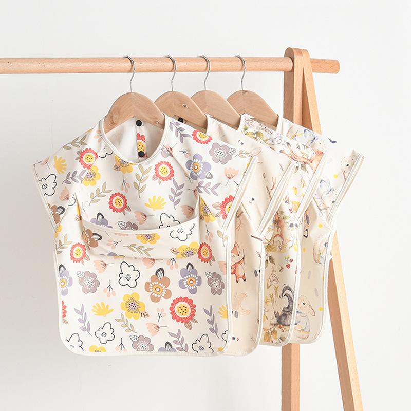 Baby Clothing Patterns - الوليد الطفل المرايل بلوزة مقاوم للماء