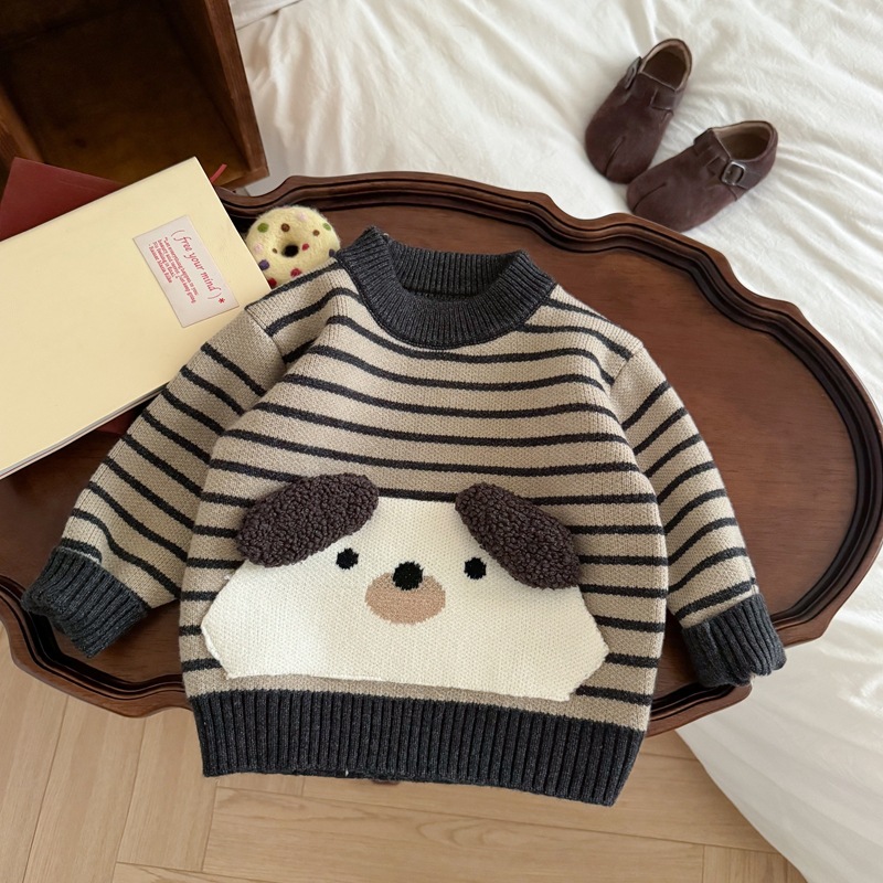 جميل الكرتون الكلب نمط الأطفال - مراجعة Baby Clothing Jumpers وسعره