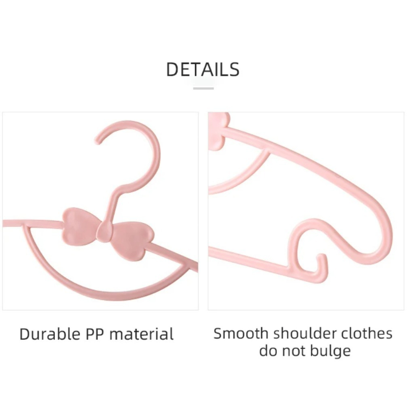 رفوف تجفيف شماعات الطفل 10 قطع - مراجعة Baby Clothing Drying Rack وسعره