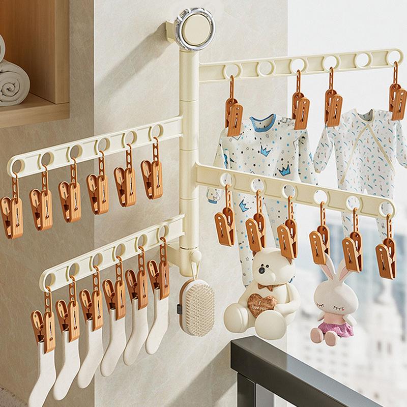 تجفيف الرف الملابس السفر ودية  - مراجعة Baby Clothing Drying Rack وسعره