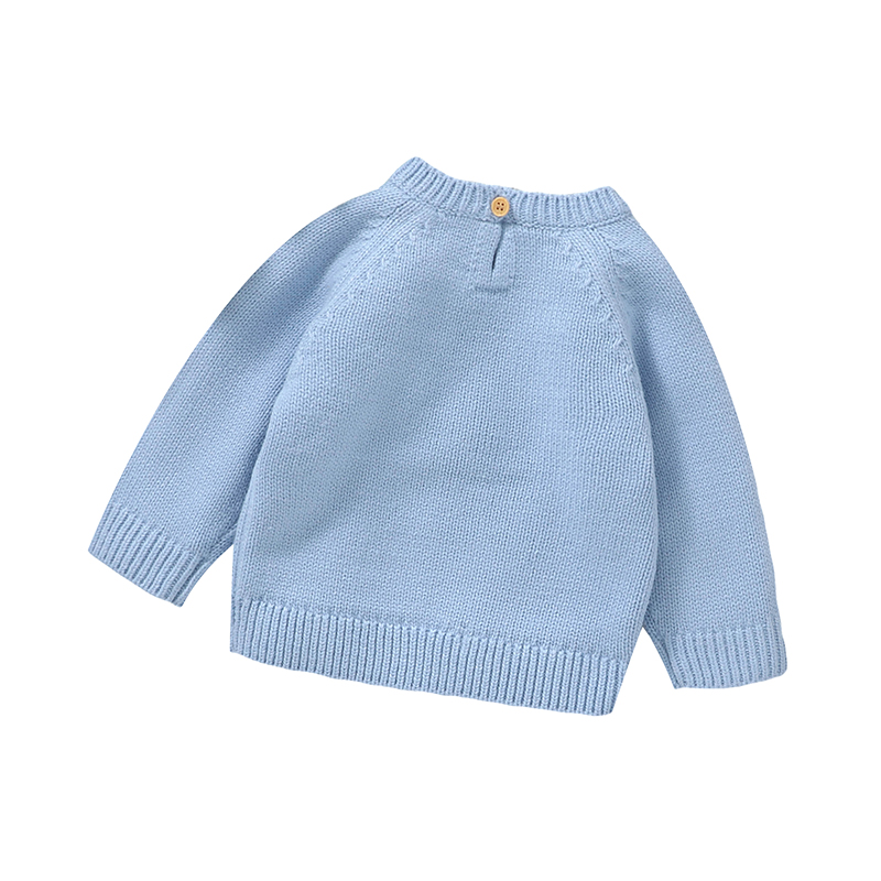 الخريف الطفل سترة لطيف المطرزة - مراجعة Baby Clothing Jumpers وسعره