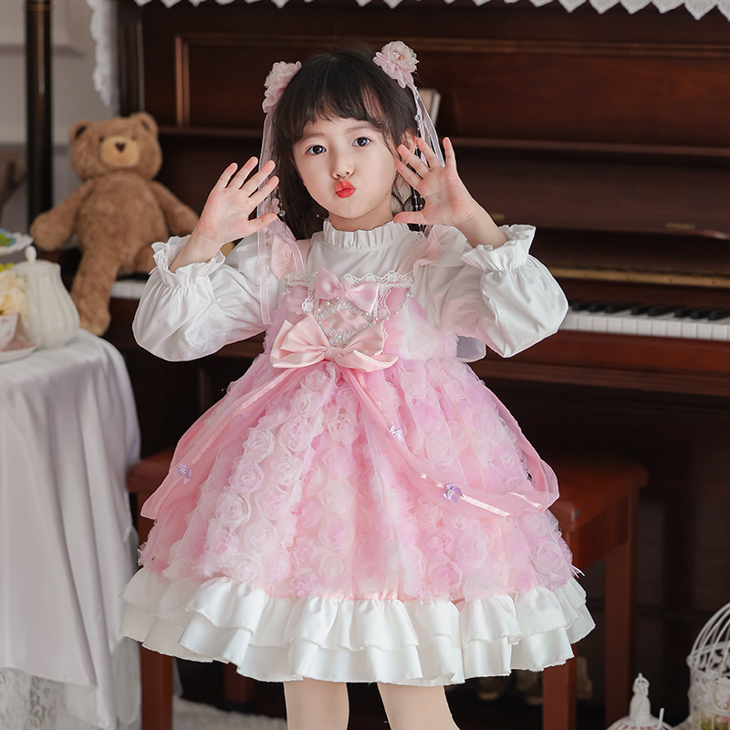 ملابس أطفال ربيعية للبنات، فست - مراجعة Baby Clothing High Quality وسعره