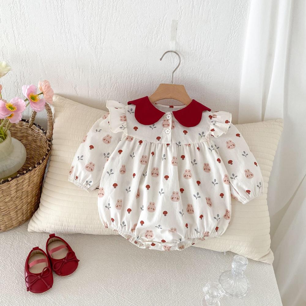 بدلة أطفال مطبوعة على شكل أرنب - مراجعة Baby Clothing High Quality وسعره