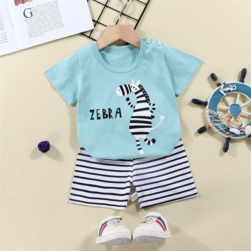 القطن تيز + السراويل 2 قطعة طق - مراجعة Baby Clothing Patterns وسعره