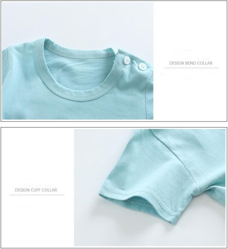 القطن تيز + السراويل 2 قطعة طق - مراجعة Baby Clothing Patterns وسعره