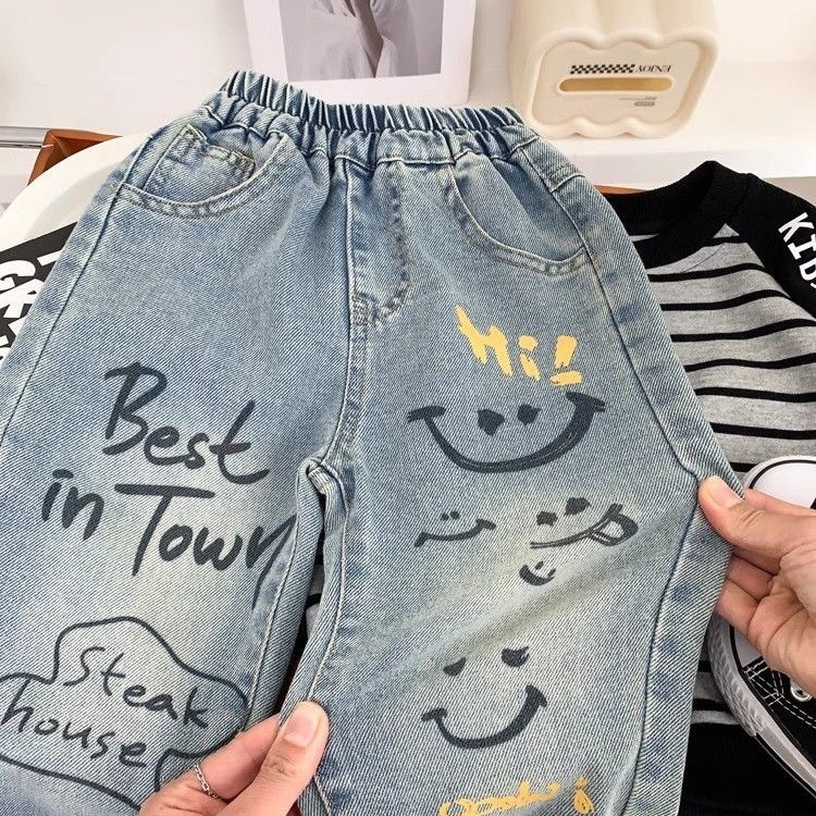 بنطلون جينز فضفاض للأطفال الصغ - مراجعة Baby Clothing Drawing وسعره