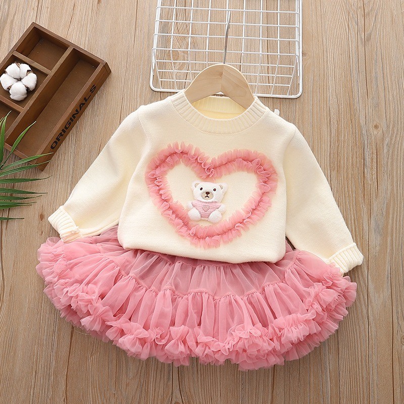 طقم سترة على شكل دب للفتيات ال - مراجعة Baby Clothing Jumpers وسعره