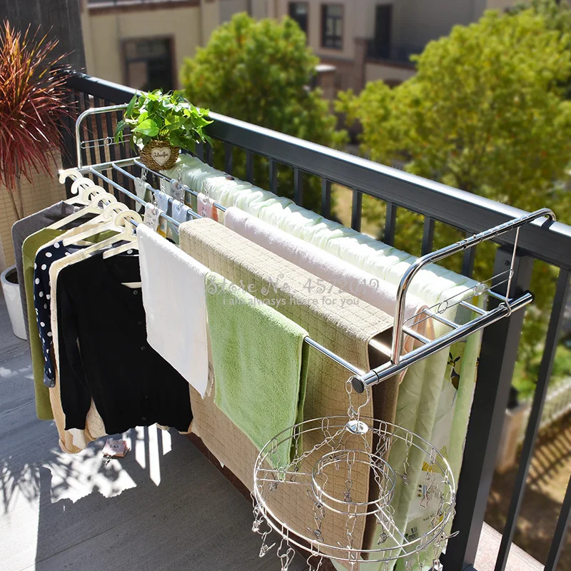 رف ملابس قابل للطي من الفولاذ  - مراجعة Baby Clothing Drying Rack وسعره