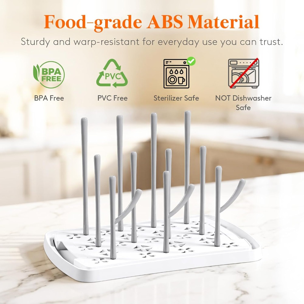 رف تجفيف زجاجات الأطفال مع صين - مراجعة Baby Clothing Drying Rack وسعره