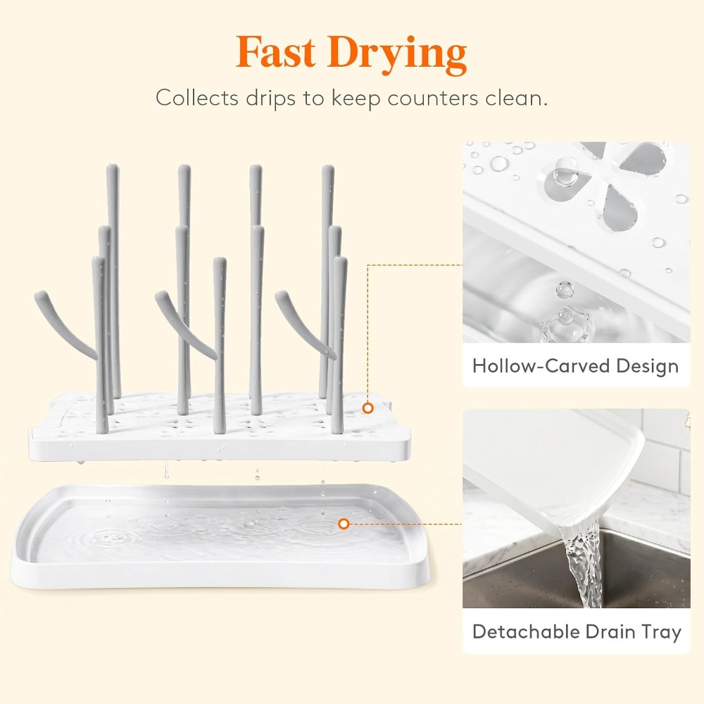 رف تجفيف زجاجات الأطفال مع صين - مراجعة Baby Clothing Drying Rack وسعره