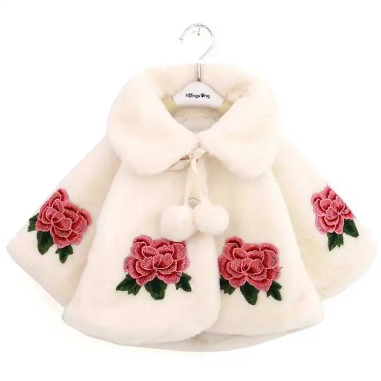 عباءة أطفال عباءة فرو مقلدة ،  - مراجعة Baby Clothing Crochet وسعره