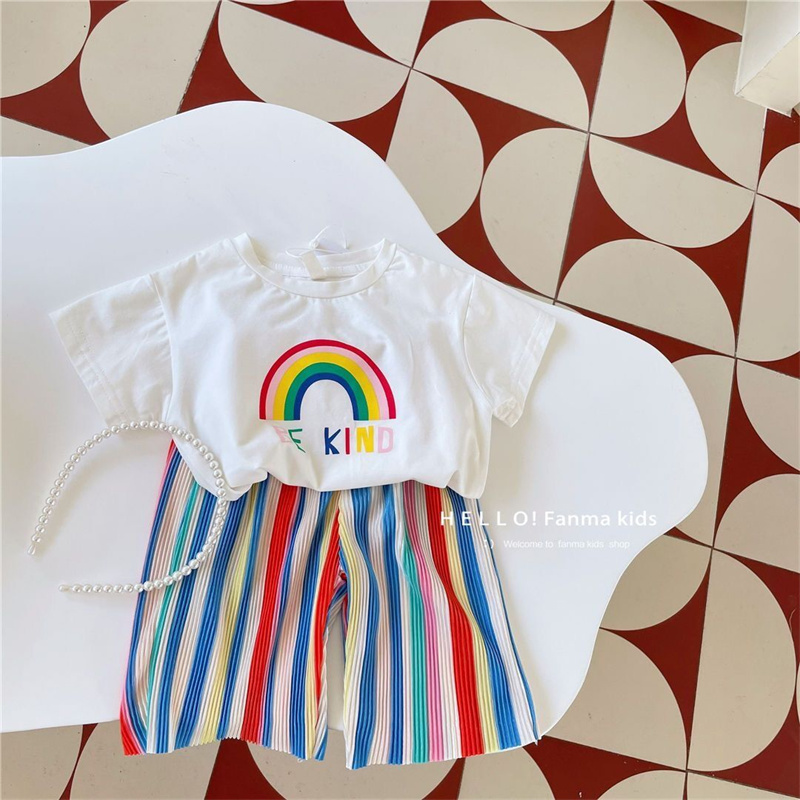 طقم تي شيرت وسراويل بأكمام قصي - مراجعة Baby Clothing Drawing وسعره