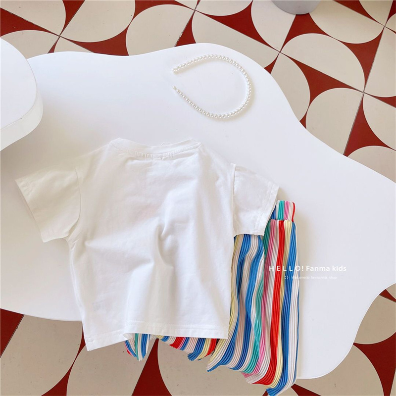 طقم تي شيرت وسراويل بأكمام قصي - مراجعة Baby Clothing Drawing وسعره
