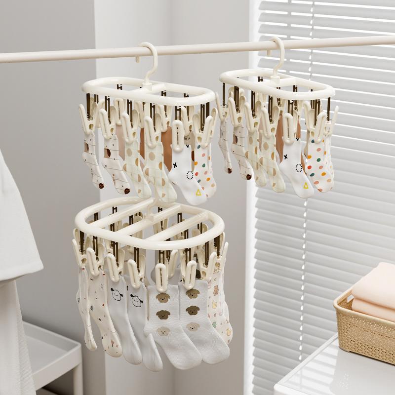 رف تجفيف دائري مبتكر مع ميزة ا - مراجعة Baby Clothing Drying Rack وسعره