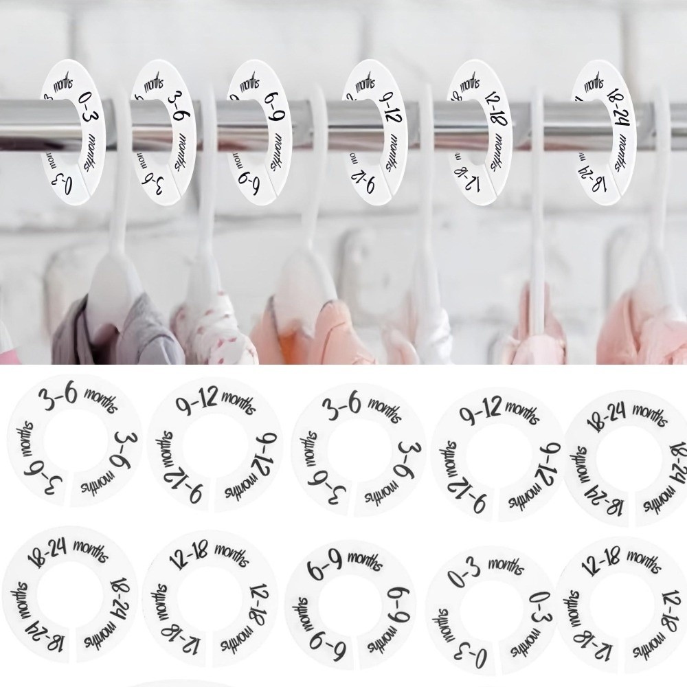 68/9 قطعة من حلقات وعلامات الم - مراجعة Baby Clothing Wardrobe وسعره