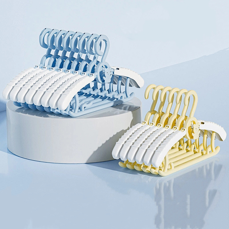 10 قطع جديدة من شماعات ملابس ا - مراجعة Baby Clothing Drying Rack وسعره