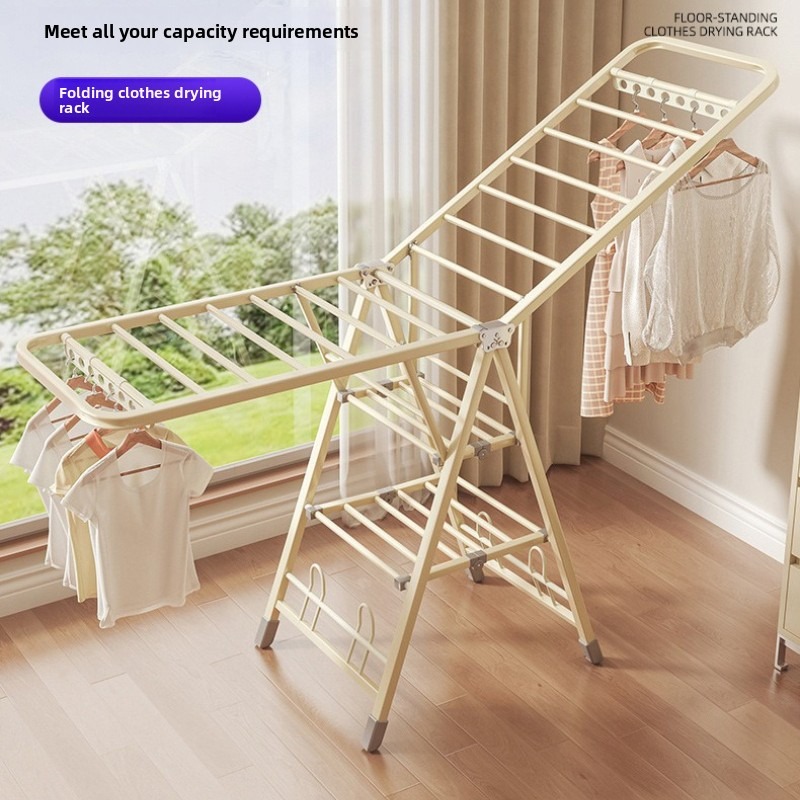 رف تجفيف ملابس قابل للطي للاست - مراجعة Baby Clothing Drying Rack وسعره