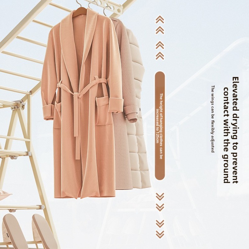 رف تجفيف ملابس قابل للطي للاست - مراجعة Baby Clothing Drying Rack وسعره